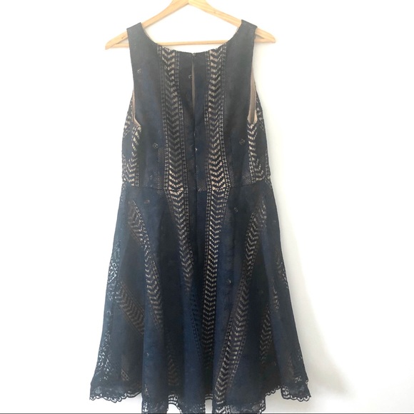 Anthropologie Navy Georgia Dress - Picture 7 of 8